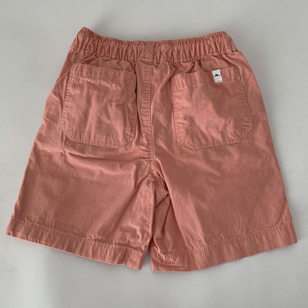 Tommy Bahama Shorts Boys Small 5/6 Pink Drawstring Stretch Waist Pockets Pull On - Picture 2 of 9